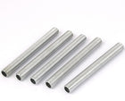 Lamp Pipe Nipple, M10 Thread 90mm Length Hollow Lamps Repair Part Hardware for Lamp Lights, Zinc Alloy Silver Tone, Pack of 5