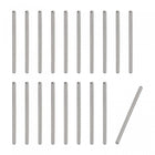 1x20mm Dowel Pins, 100pcs 304 Stainless Steel Round Head Flat Chamfered End Dowel Pin Bunk Bed Pins Shelf Pegs Support Shelves Fasten Elements