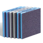 6pcs Sanding Sponge Kit 60, 80, 120, 180, 220, 320 grit, Soft Sanding Blocks Washable and Reusable, Double-Sided Sponge Sanding Blocks Wet Dry Sandpaper Pad for Wood Metal Furniture Paint