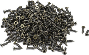 300Pcs 2.5mm Dia 8mm Length Thread Rod Phillips Head Screws Fasteners