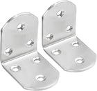 Stainless Steel Shelves Corner Brace 50mmx50mmx38mm, Joint L Shape Right Angle Corner Fastener Joints Support Bracket, Pack of 2