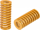 3D Printer Die Spring, 25mm OD 60mm Long 2pcs Spiral Stamping Light Load Compression Mould Die Springs for 3D Printer Electric Part, Yellow