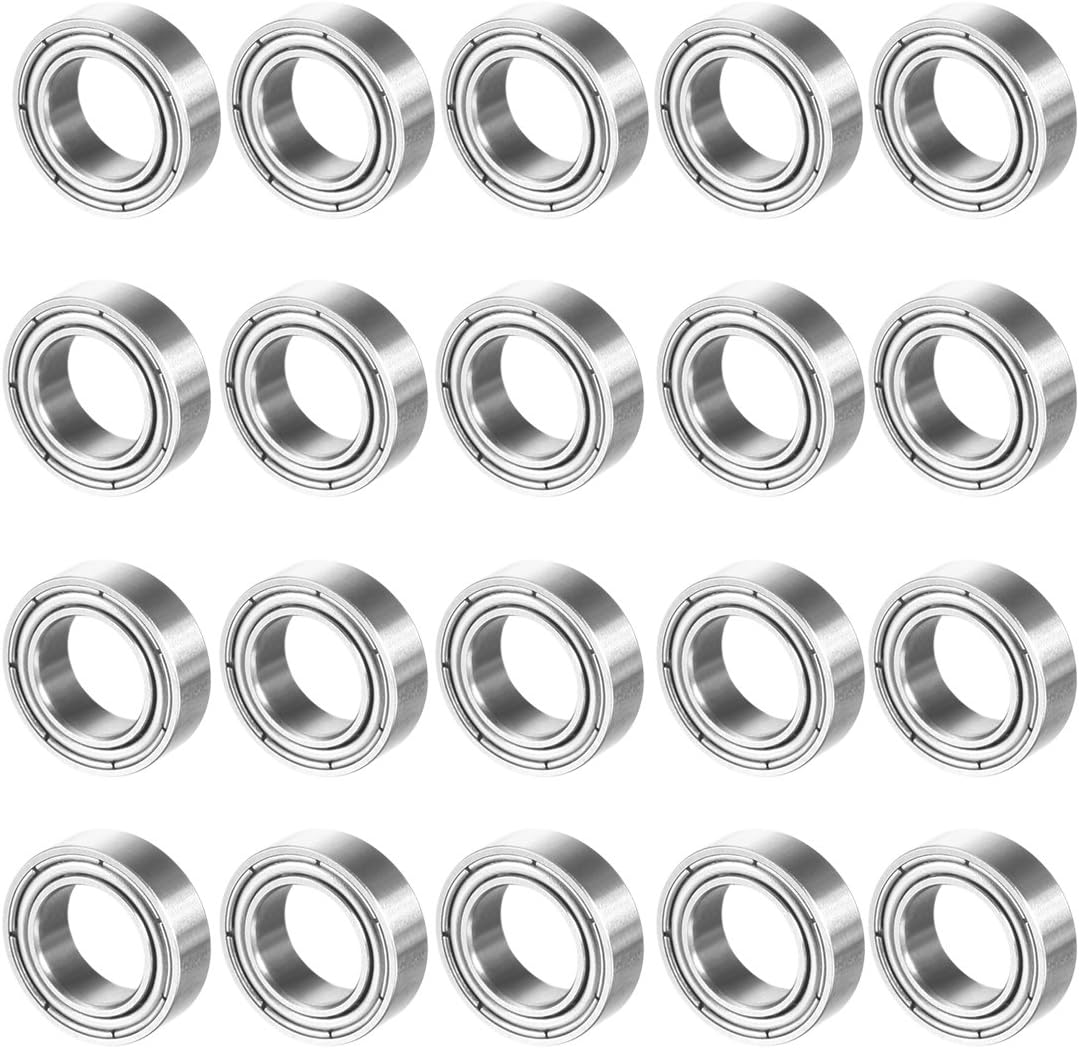 20pcs MR106ZZ 6mmx10mmx3mm Double Shielded Miniature Deep Groove Ball Bearing