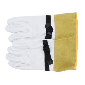 LinkMejor Gants de Travail en Cuir pour Électricien à Étanchéité à l'Eau et à la Perforation pour Installateurs de Lignes Tension Haute Voltage
