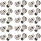 M6x15mm 4.8 Grade Carbon Steel Rivet Hex Head Insert Barrel Nut 30PCS