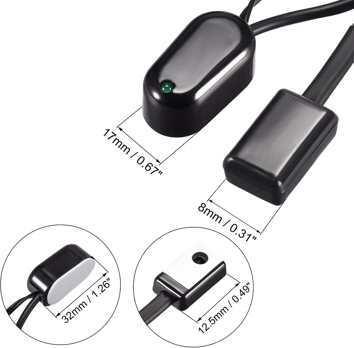 Infrared IR Extender Cable Single Receiver and Emitter Repeater System USB Wire Adapter