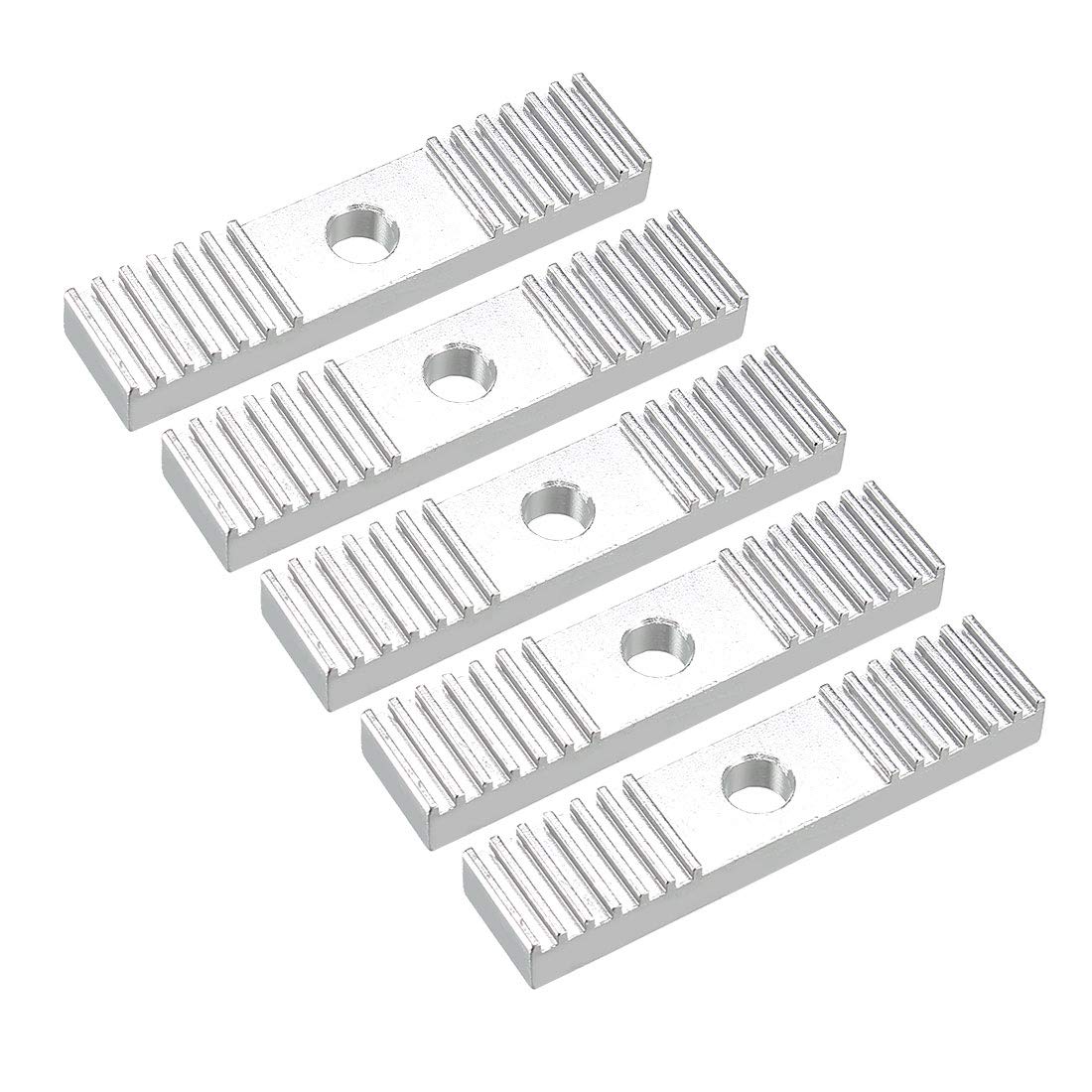 5pcs 9x40mm Timing Belt Aluminum Gear Clamp Mounting Block for 3D Printer