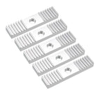 5pcs 9x40mm Timing Belt Aluminum Gear Clamp Mounting Block for 3D Printer
