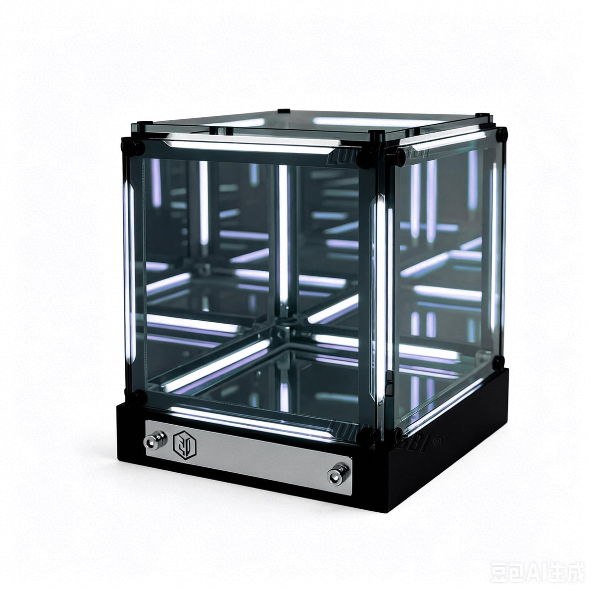 LinkMejor 4D Lampa Kostka Lustra