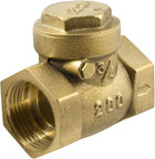 3/4" PT Female Thread Port Screw Plumbing Water Heater Check Valve