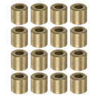 12pcs Sleeve (Plain) Bearings 4mm Bore x 8mm OD x 8mm Length, Self-Lubricating Sintered Bronze Bushings