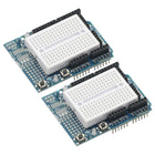2PCS Prototyp Prototypskydd ProtoShield Mini Breadboard för Arduino UNO R3 ProtoShield
