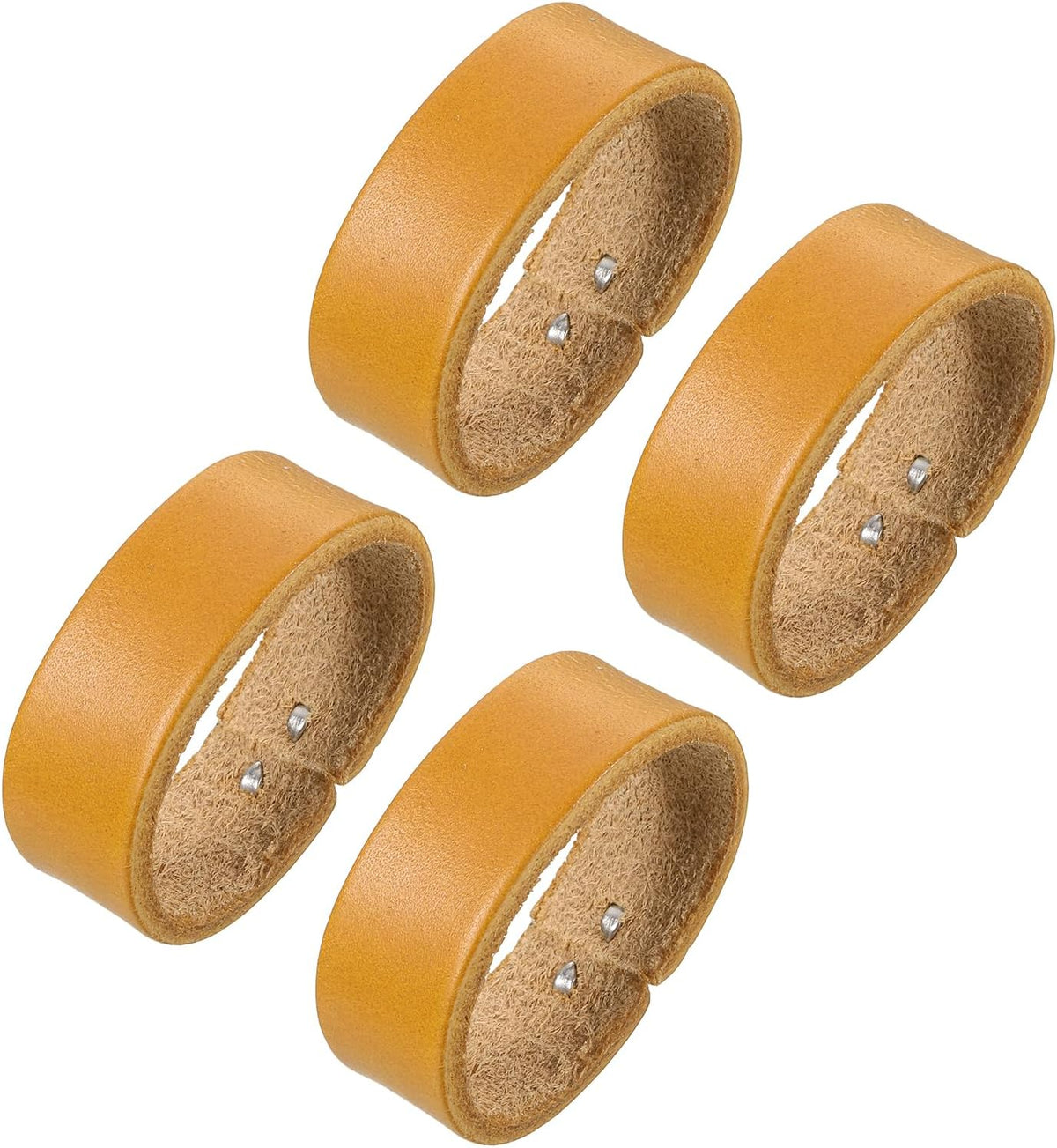 Leather Belt Loop Keeper, Belt Strap Ring Buckle for DIY Craft Bag Belt Fixing
