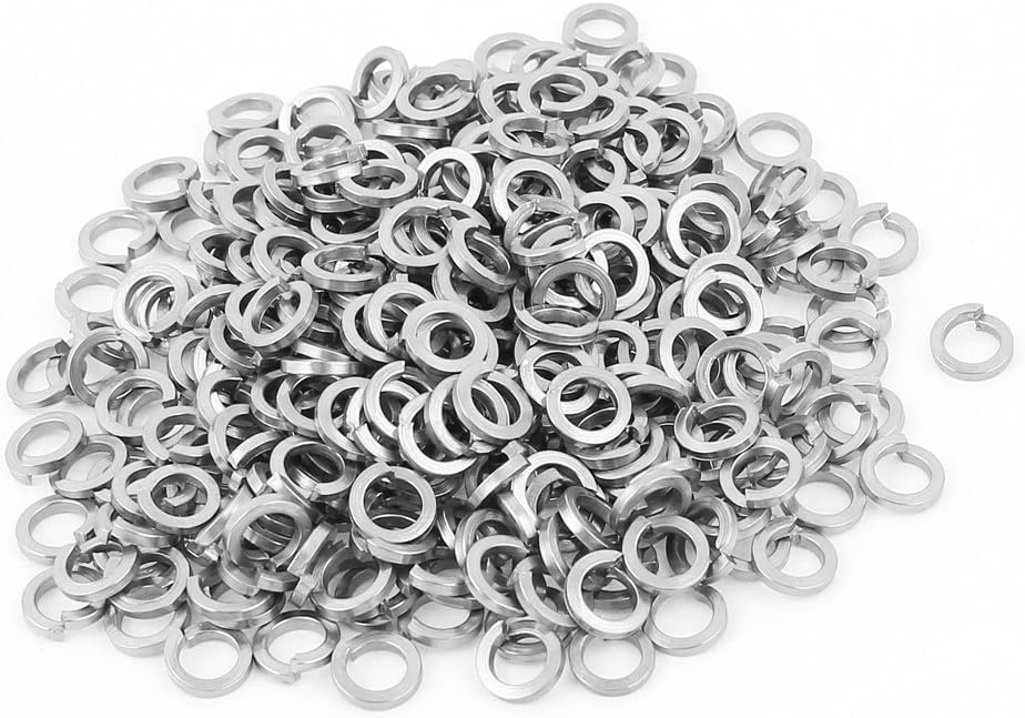 Bolt Screws M5 5mm Stainless Steel Spring Washers Fastener 300pcs
