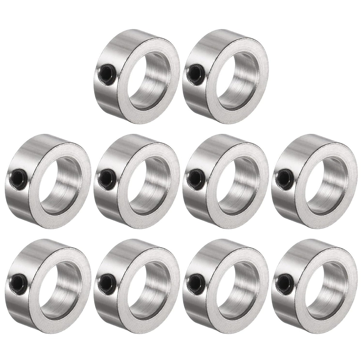 10pcs Set Screw Collars 8.05mm Bore Shaft Collars, 13mm OD, 5mm Width, Landing Gear Stopper Wheel Collar