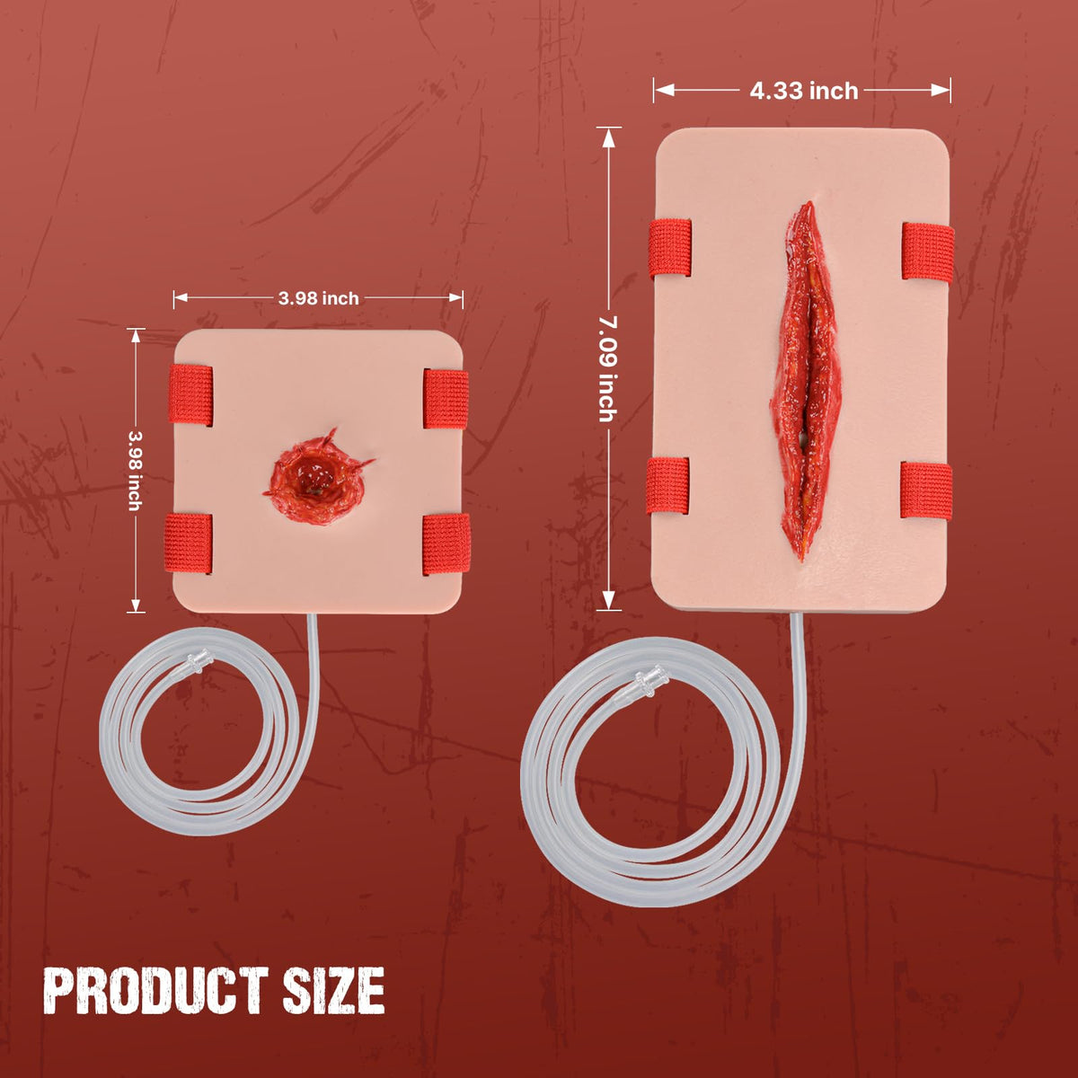 LinkMejor Wearable Bullet & Laceration Wound Packing Koulutuspaketti