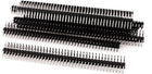 10PCS 40Pin 2.54mm Dual Row Right Angle PCB Male Pin Header Strip
