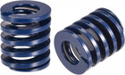 3D Printer Die Spring, 2pcs 20mm OD 20mm Long Spiral Stamping Light Load Compression Mould Die Springs for 3D Printer Electric Part, Blue