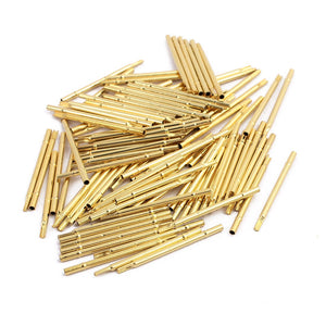 100 ชิ้น รุ่น R100-3S ขนาด 1.67mm ความยาว 29.5mm สายทดสอบทองคำทอด คล้องปลอมทอง
