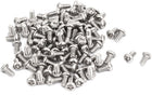 M3x6mm Stainless Steel Phillips Round Pan Head Machine Screws 100pcs