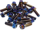 20pcs Colorful M6 Motorcycle Steel Hexagon Bolts Fastener Clips Screws