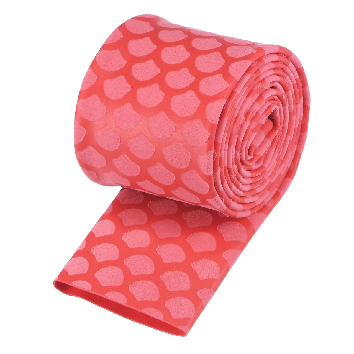 Heat Shrink Wrap Tubing Sleeve for Fishing Rod Grips Handle, 48mm Flat 3.3ft 2:1 Rate Red
