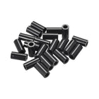 ABS Round Spacer Washer ID 4.2mm OD 7mm L 15mm Plastic Standoff for 3D Printer TV Wall Mounting Electrical Outlet, Black, 200Pcs