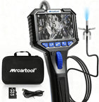 LinkMejor 2-Way Articulating Borescope, 4X Zoom 6.2mm Probe för Automatisk Motor