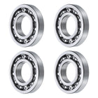 4 Pcs 16004 Deep Groove Ball Bearing, 20mm x 42mm x 8mm High Carbon Chrome Steel Z0 Double Rubber Sealed Bearing (ABEC1)