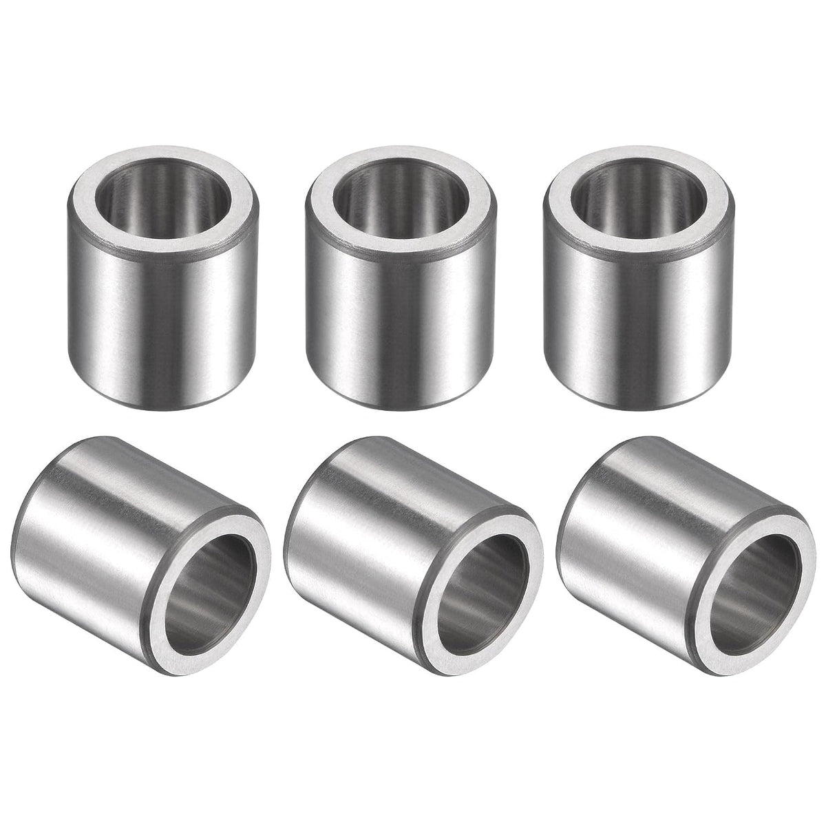Sleeve Bearings 8mmx12mmx12.5mm Chrome Steel Oilless Bushing 6pcs