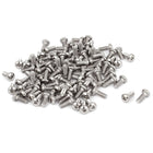 0.45mm Pitch M2.5x6mm Hex Socket Button Head Cap Screws 100 Pcs