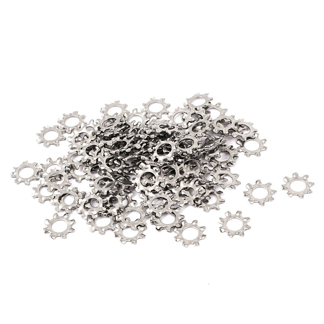M4 304 Stainless Steel External Washers 100 Pcs