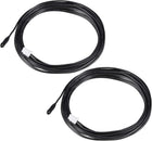 2pcs 10K NTC Temperature Sensor Probe 6.6ft Digital Thermometer Extension Cable