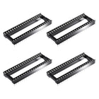 LinkMejor 4 Stk 40 Pin DIP IC Steckplatz, 2.54mm Pitch, für PCB Löten