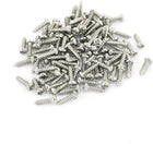 100 Pcs M2 x 8mm Stainless Steel Flat Head Self-Taping Screws
