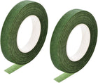 LinkMejor 2 Roll 1/2-inch Wide 30Yard Green Floral Tape Flower Adhesives Floral Arrangement Kits