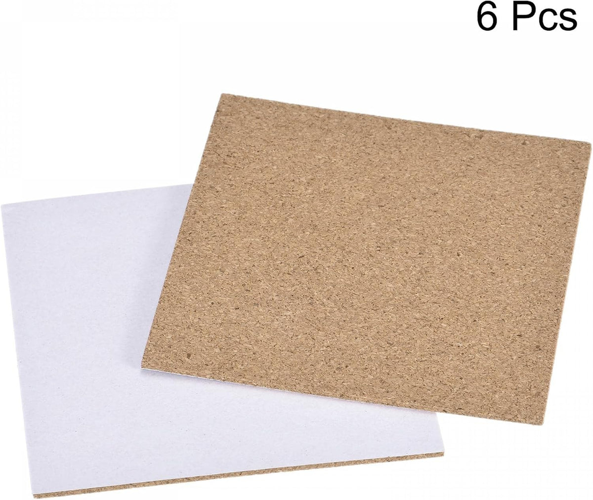 Tapis roulant en caoutchouc 100x100x2mm Carré 6pcs avec dos adhésif