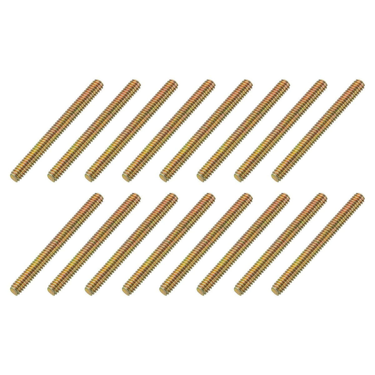 16 de bucăți de tije complet atrase, 1/4" diametru, lungime de 3", tije de sclipi pentru montare în mobilier de scaun