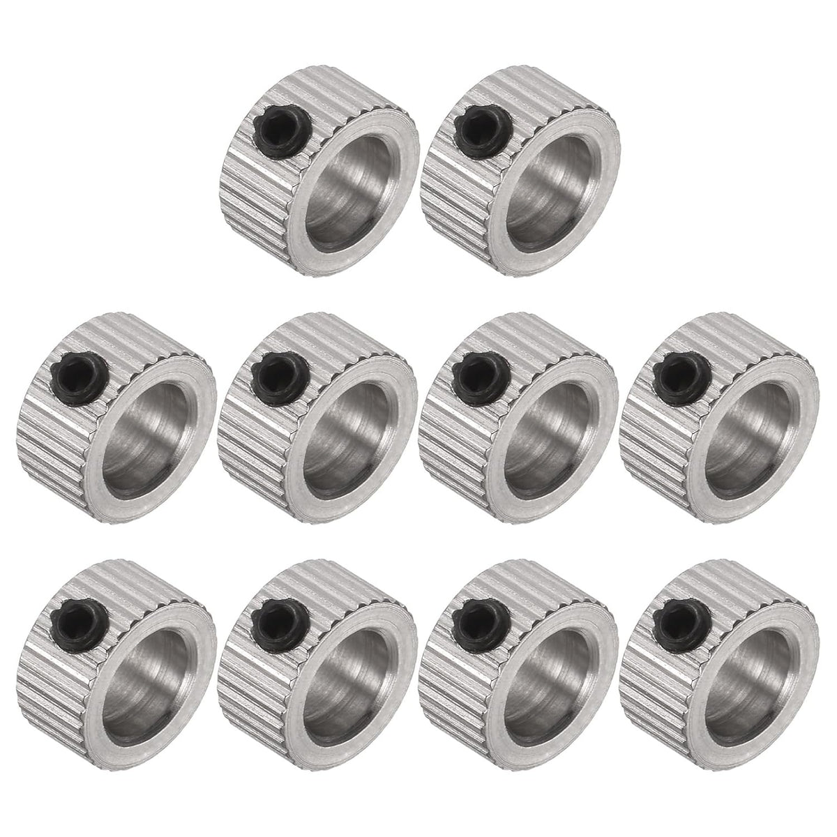 10pcs Set Screw Collars 6.05mm Bore Shaft Collars, 10mm OD, 5mm Width, Landing Gear Stopper Wheel Collar