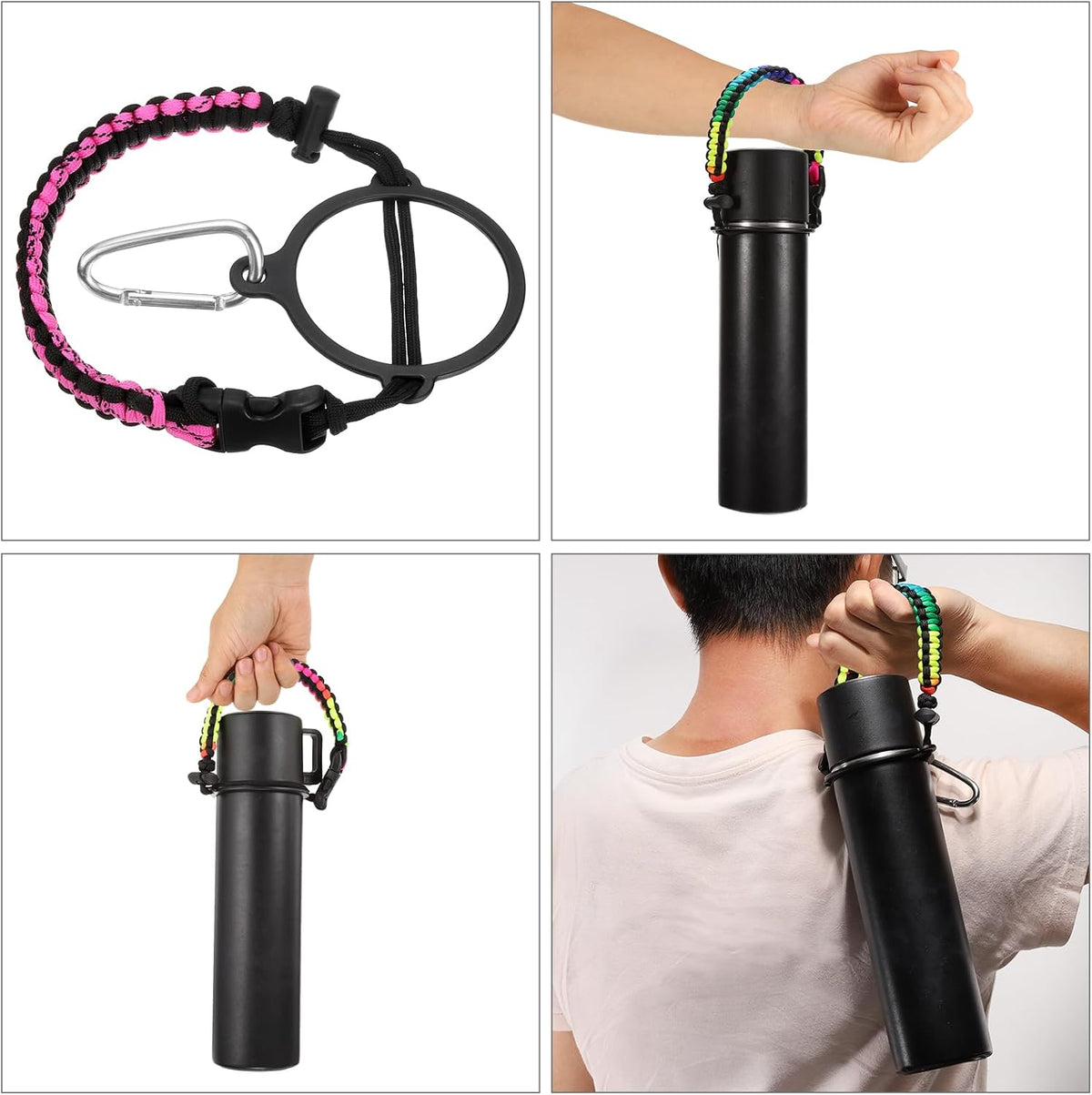 Paracord Kolu, Su Şişesi Kolu Lastiği