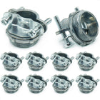 LinkMejor 10 Pcs 3/4 inch Conduit Clamp Cable Connectors