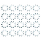 20Pcs 1/2 External Tooth Lock Washer, Zinc-Plated Carbon Steel Multi-Tooth Star Washer Locking Fastener, Silver Tone