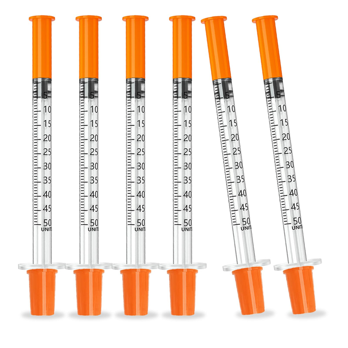 Siringhe da 0.5ml 5/16" 30G, Confezione Individuale Monouso - 100Pz