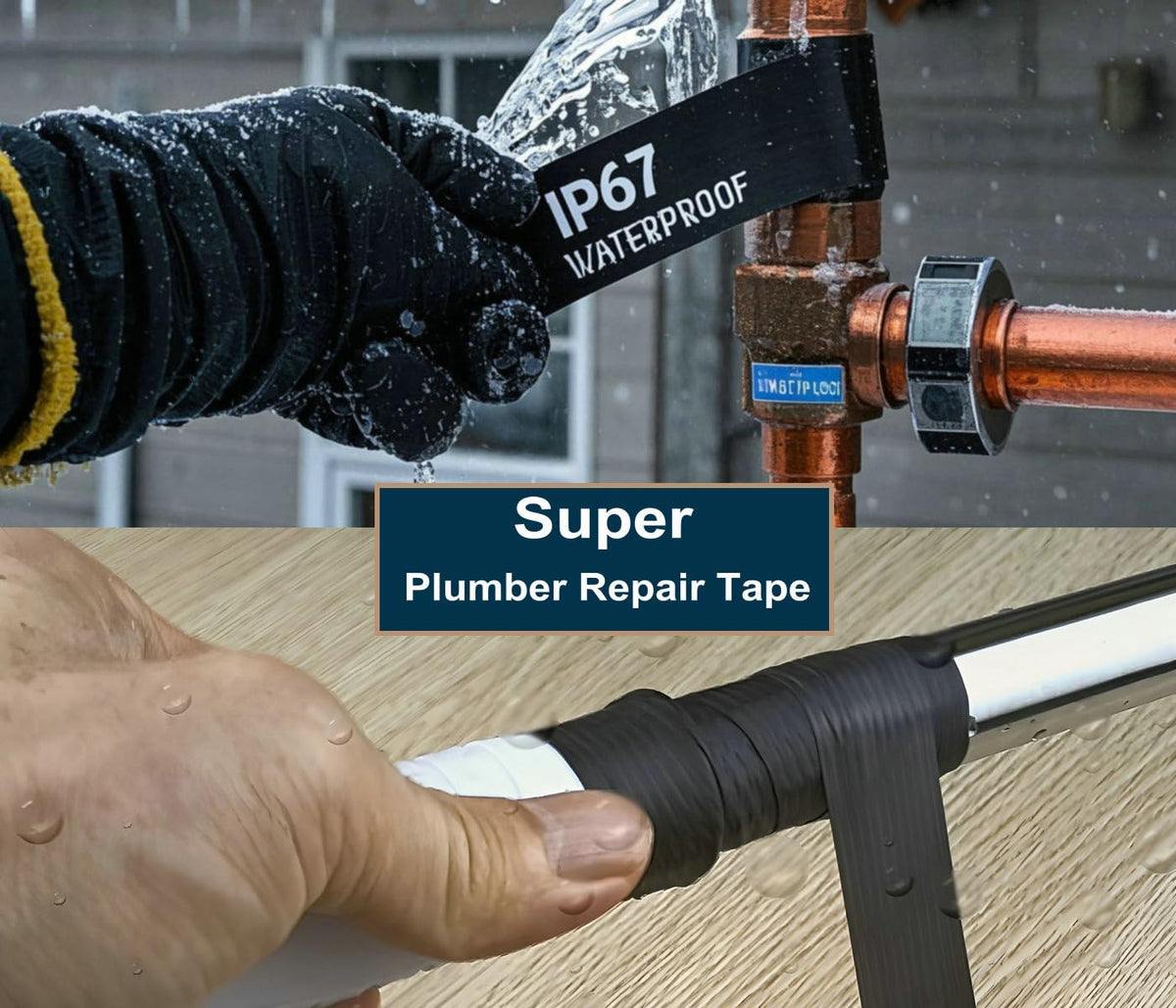LinkMejor Selvfusende Silikone Tape 32mil Tyk, 1.5" x20' Kompositgummi