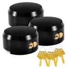 LinkMejor Puck Lock pour Remorques 6061 Aluminum Solide Clef Identique 3 Pack