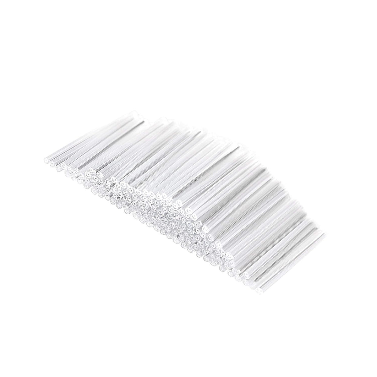 15mm 1.35mm OD Fiber Optic Sleeves, 2 Ends Pre-Shrunk Fiber Optic Fusion Splice Tube Protector Sleeves, Clear Heat Shrinkable Tubing 200pcs