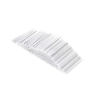 15mm 1.35mm OD Fiber Optic Sleeves, 2 Ends Pre-Shrunk Fiber Optic Fusion Splice Tube Protector Sleeves, Clear Heat Shrinkable Tubing 200pcs
