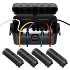 [5 Pieza] Set de Caja Eléctrica LinkMejor para Exterior（1 x Extra Grande + 4 x Pequeña）