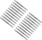 20pcs Straight Flute Thread Tap, 6-32 UNC Screw Threading Tapping Tool Thread Milling Machine Taps, High-Speed Steel 6542 (HSS 6542)