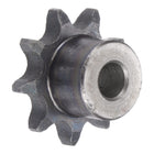 9 Teeth Sprocket Type B Single Strand 1/2" Pitch, 10mm Bore A3 Carbon Steel for ISO 08B